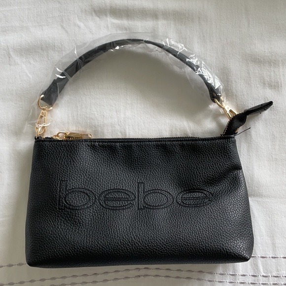 Black Bebe Oliver Tote With Pouch - Picture 7 of 8